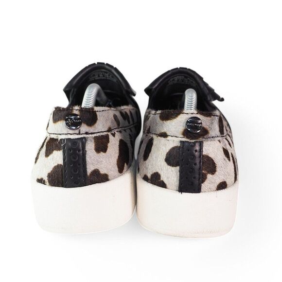 Cole Haan Grandpro Spectator Kiltie Tassel Ocelot Slip-on Loafers Women's 8.5B - Picture 5 of 11